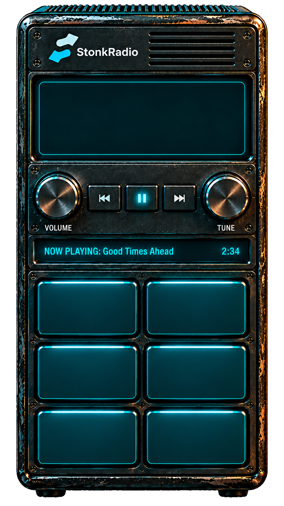 StonkRadio broadcasting unit